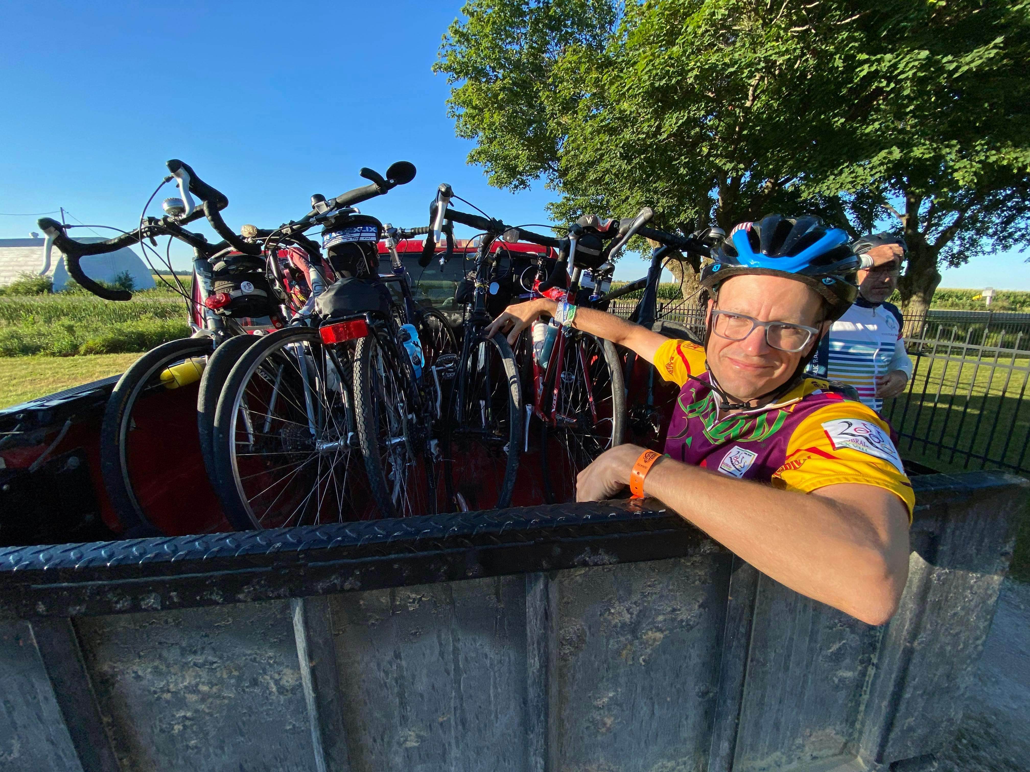 7 days riding my bike 468 miles through Iowa Lonely